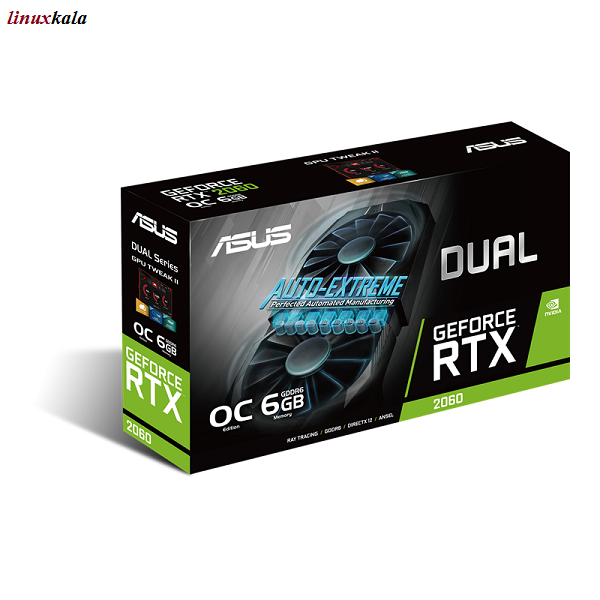 کارت گرافیک ASUS GeForce RTX 2060 Dual OC 6GB