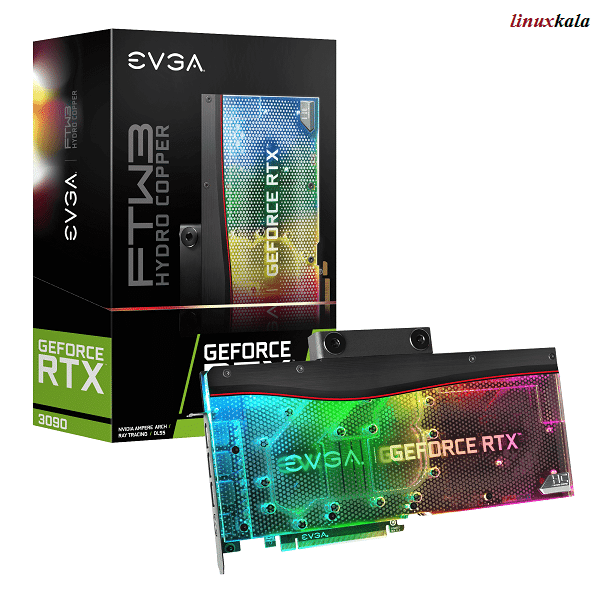 کارت گرافیک EVGA GeForce RTX 3090 FTW3 HYDRO COPPER 24GB